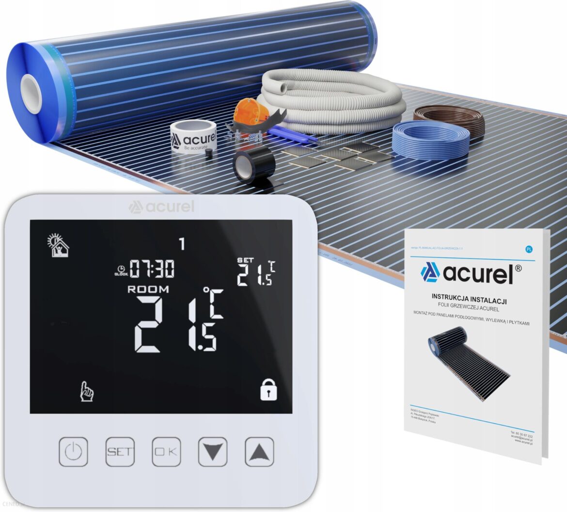 Acurel Folia Grzewcza Na Podczerwień 140W/M² 5M² AD121AC310T140W5M2