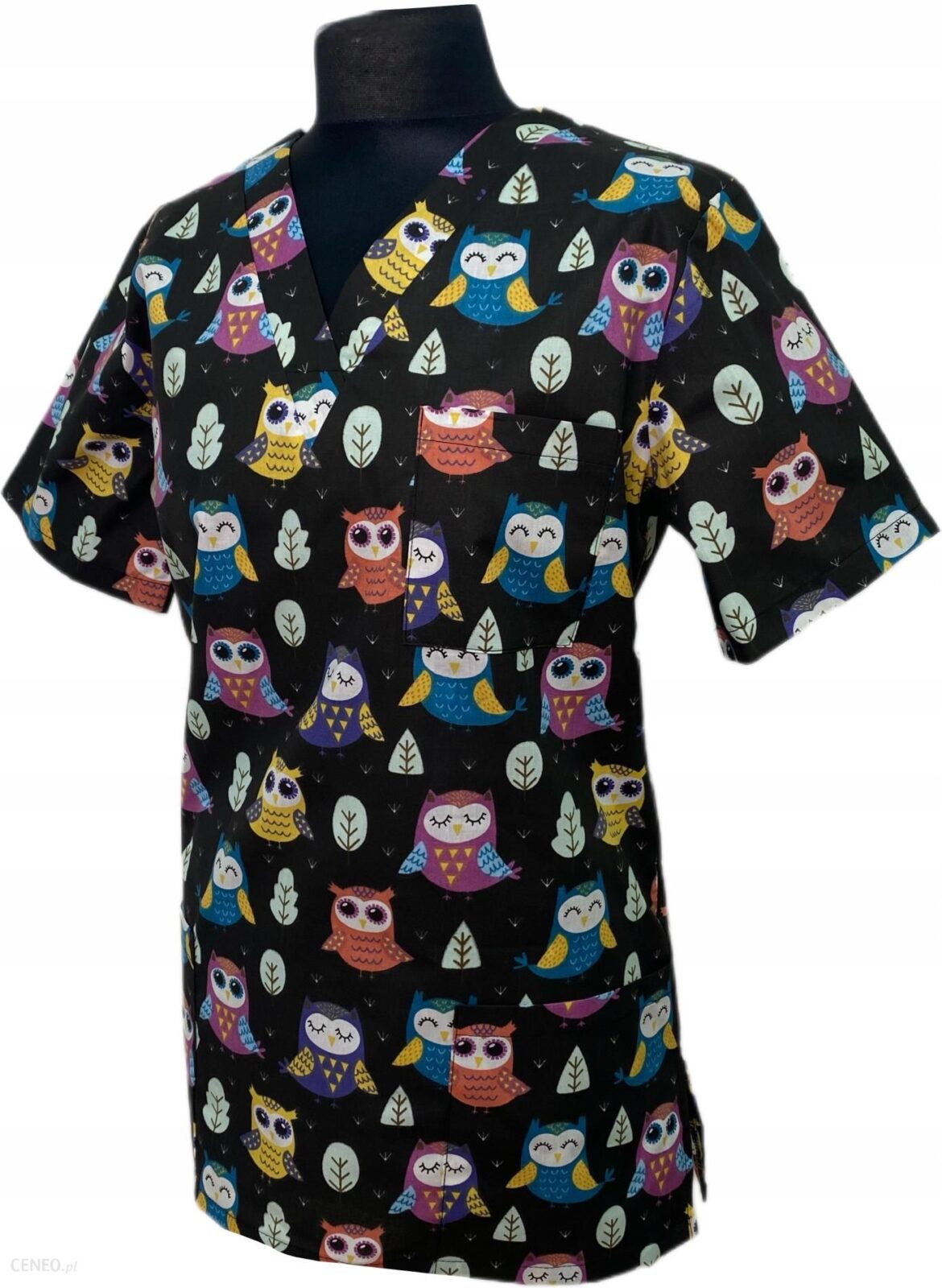 Bluza Medyczna Damska Wzór 83 Rozm. 4Xl