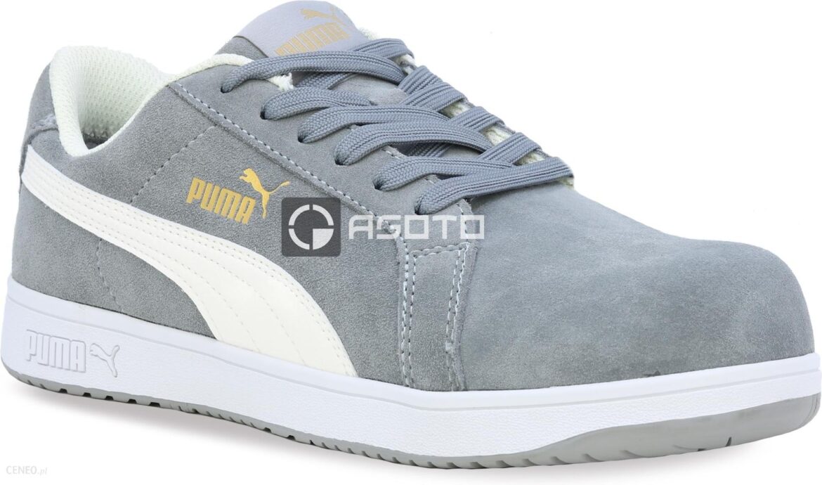 Buty Robocze Puma Iconic S1P Esd Szare