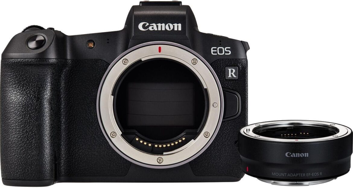 Canon EOS R + adapter EF-EOS R