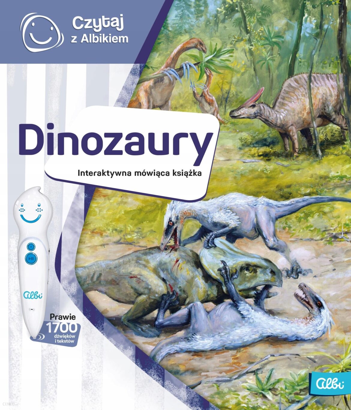 Czytaj Z Albikiem. Dinozaury. Interaktywna Mówiąca Książka