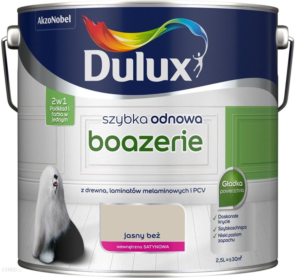 Dulux Szybka Odnowa Boazerie Jasny Beż 2,5L