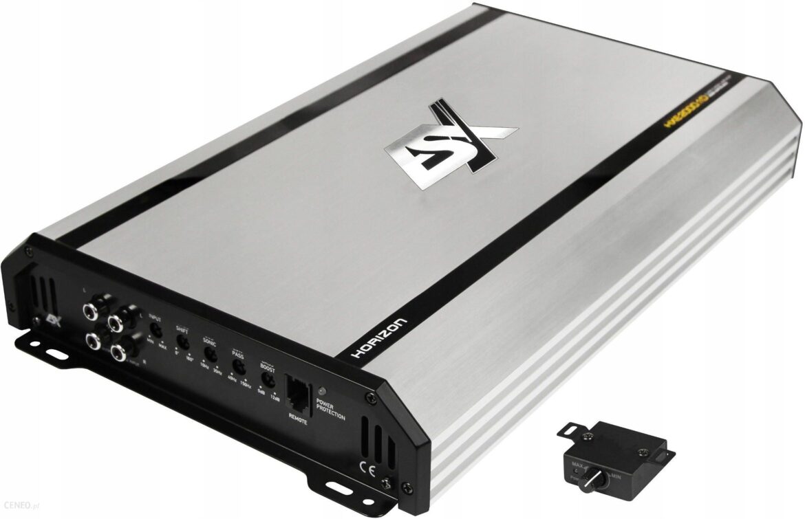 ESX HXE2000.1D MONOBLOK 1 KANAŁ SUBWOOFER RMS 1000