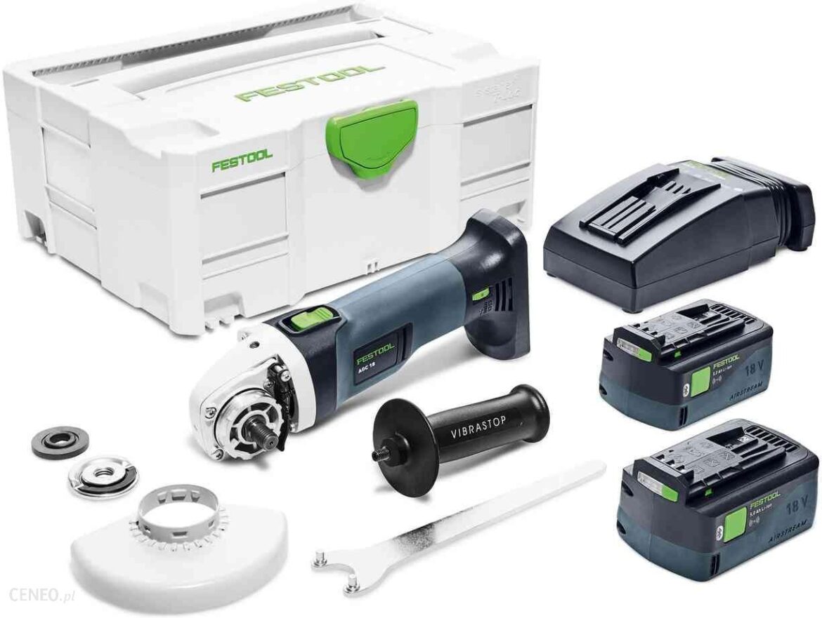 Festool Akumulatorowa szlifierka kątowa AGC 18-125 5,0 EBI-Plus 577700