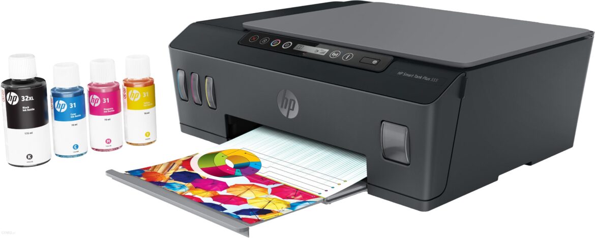 Urządzenie wielofunkcyjne HP Smart Tank Plus 555 (1TJ12A)