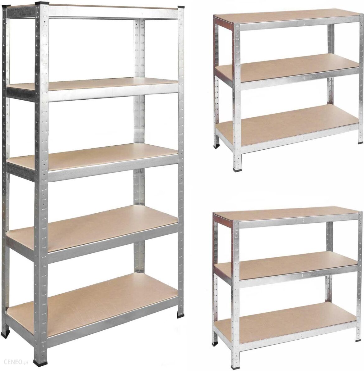 Humberg Regał Metalowy Magazynowy 180X90X30Cm (4843)