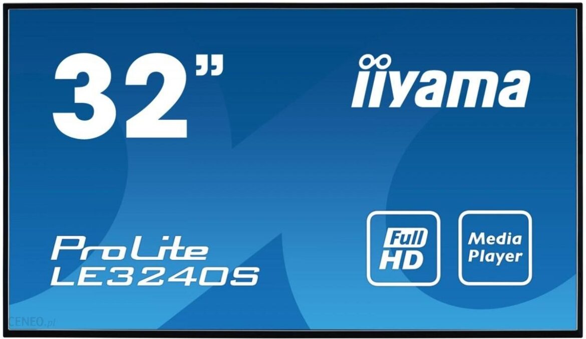 Monitor Iiyama 32″ Le3240S-B3 (Uliiy032Le40Sb3)