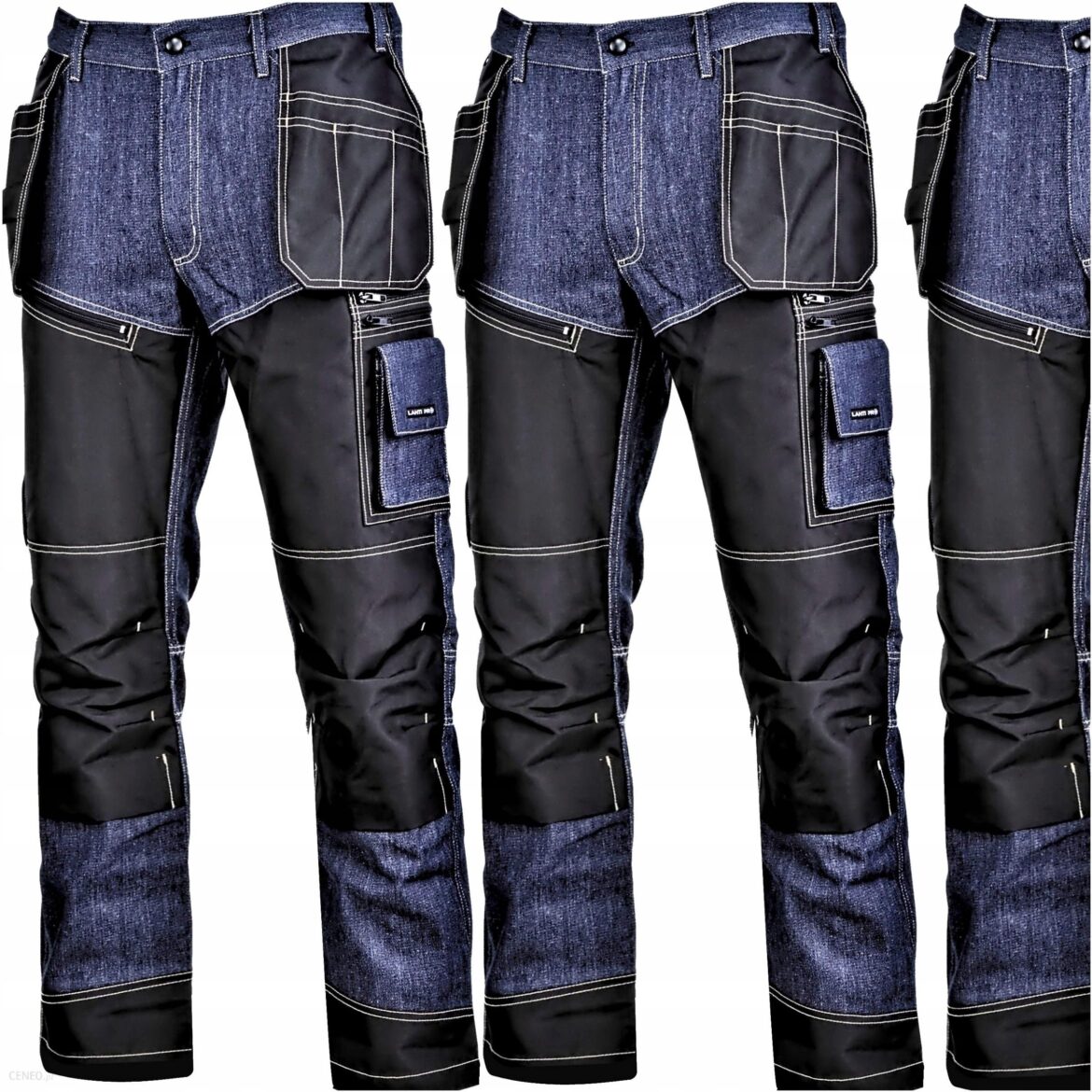 Lahti Pro Jeansowe Spodnie Robocze Jeans R. L