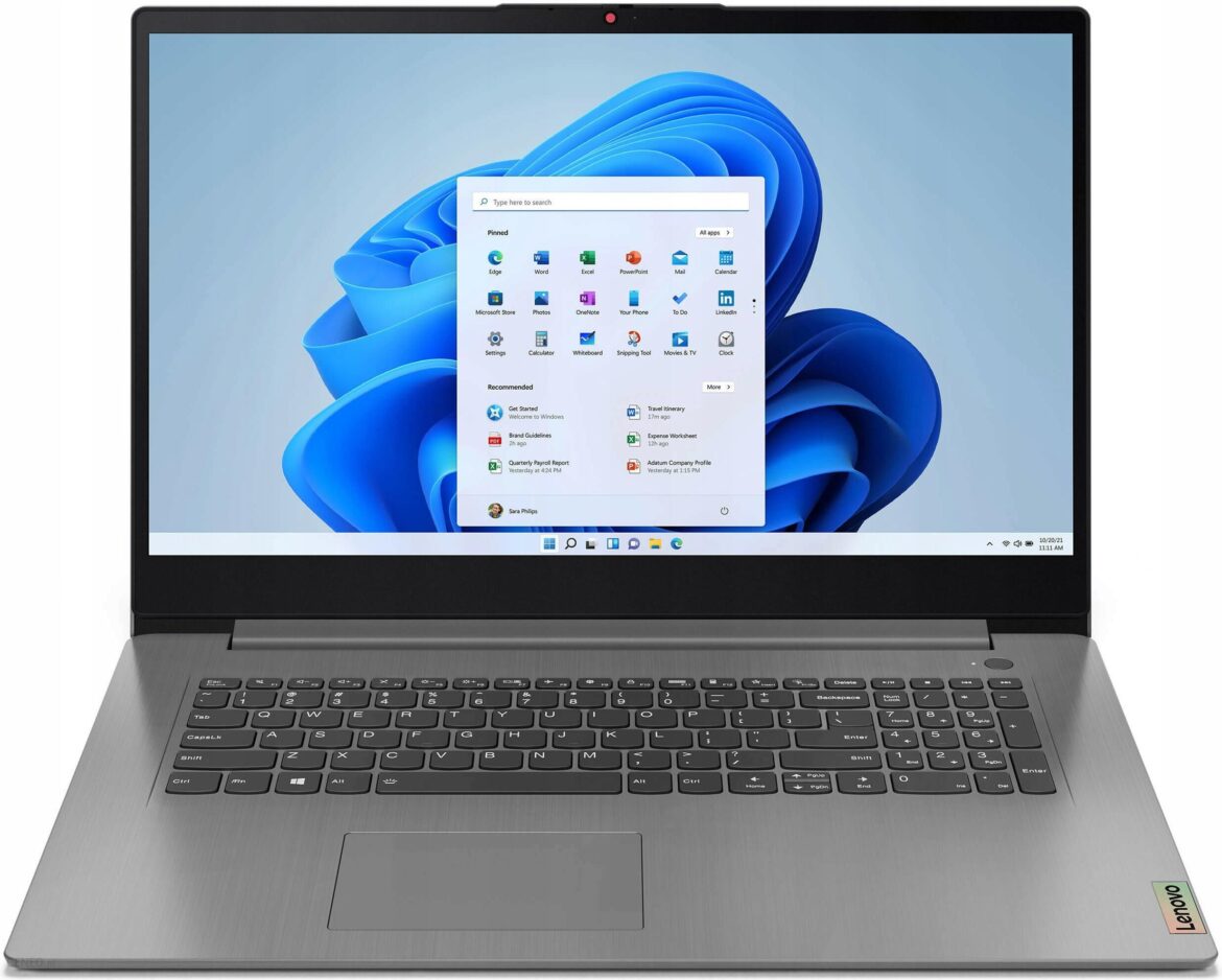 Laptop Lenovo IdeaPad 3-15 15,6″/i3/8GB/512GB/Win11 (82H801QQPB)
