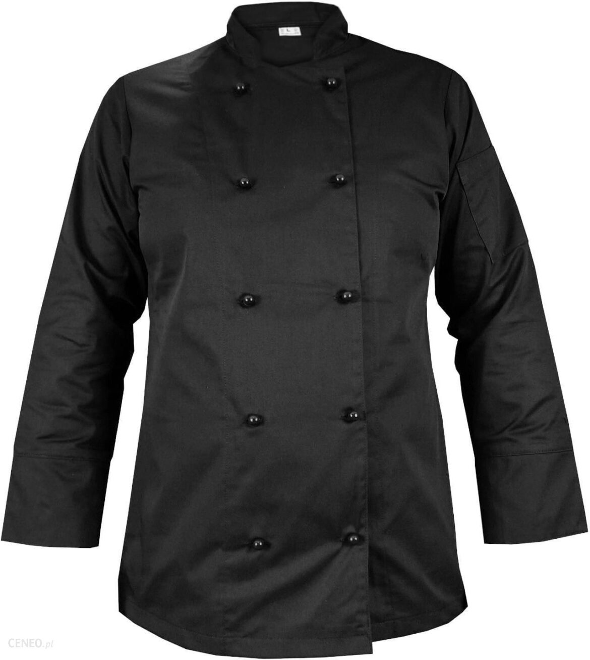 M&C Bluza Kucharska Damska Kitel Czarny Długi Rękaw S
