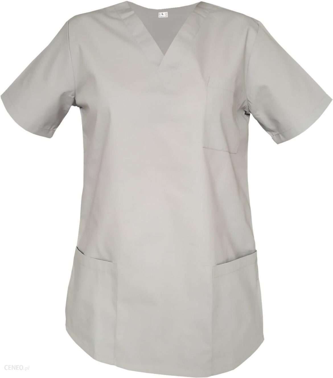 M&C Bluza Medyczna, Chirurgiczna Damska Kolor Jasny Szary Xl