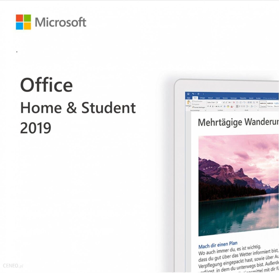 Microsoft Office 2019 dla Użytkowników Domowych i Uczniów