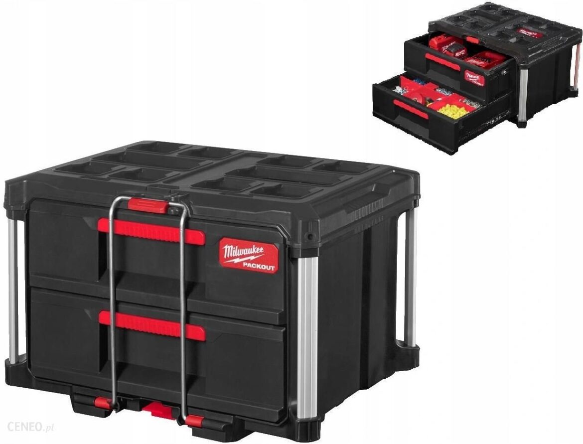 Milwaukee Skrzynka Z Szufladami Packout 4932472129