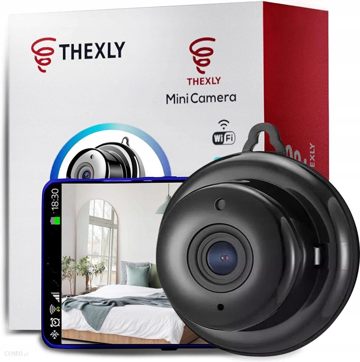 Mini Kamera Wifi Bezprzewodowa Ip 1080P Hd (B08Yn3B8Lh)