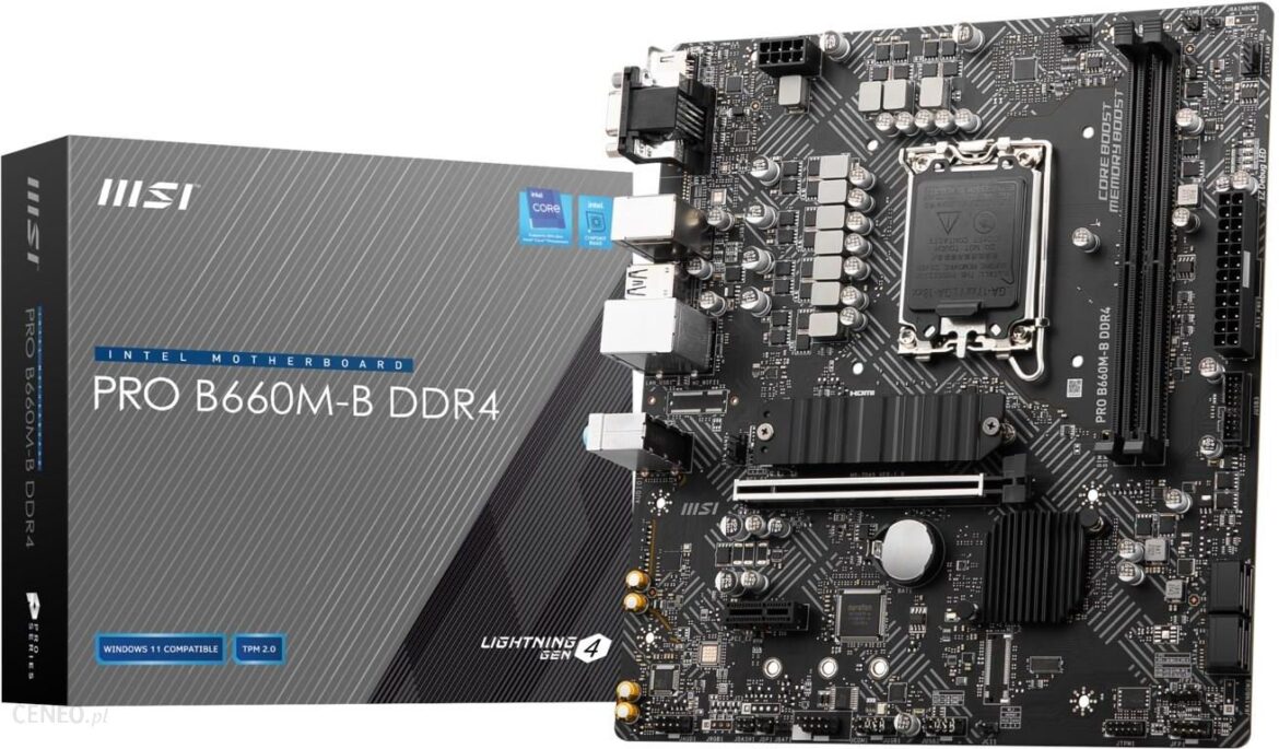 MSI PRO B660M-B DDR4