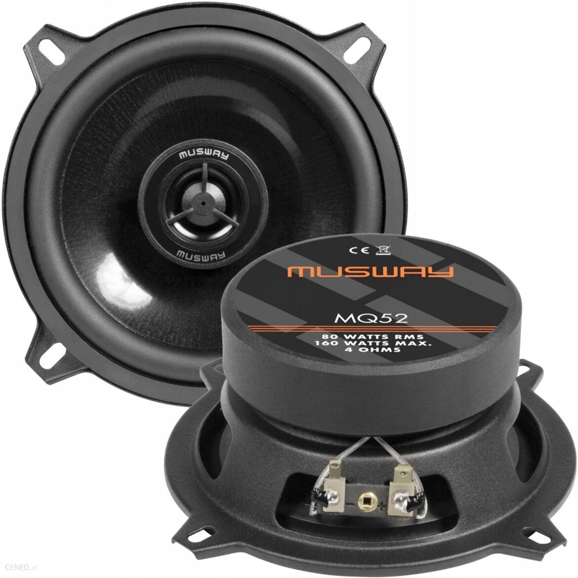 Musway MQ52 Głośniki Dwudrożne 130 mm Rms 80 Wat