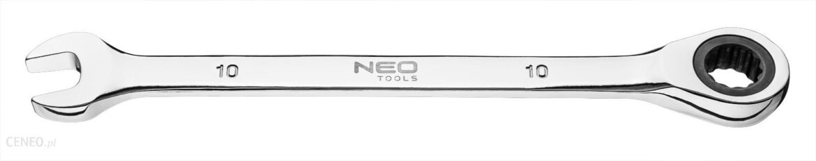 Neo Klucz płasko-oczkowy z grzechotką 24mm 09-043