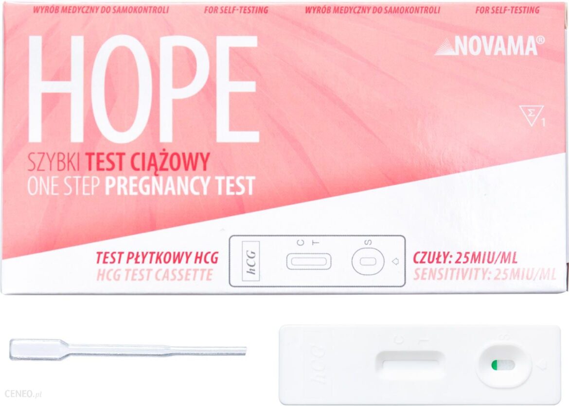 Novama test ciążowy Hope 1szt.