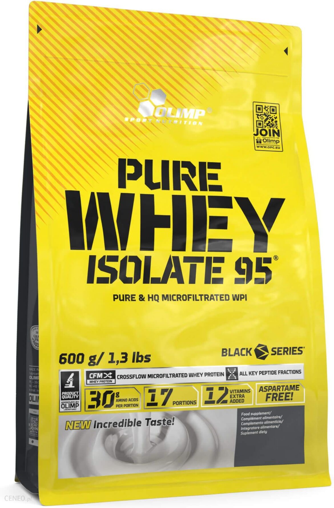 Odżywka białkowa Olimp Laboratories Pure Whey Isolate 95 600g