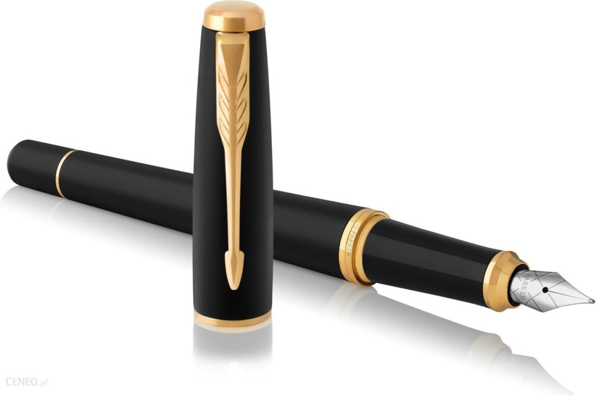 Parker Pióro Wieczne Urban Muted Black Złoty