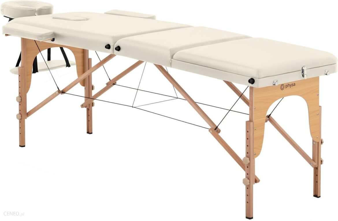 Physa Składany Stół Do Masażu Marseille Beige Beżowy (PHYSAMARSEILLEBEIGE)