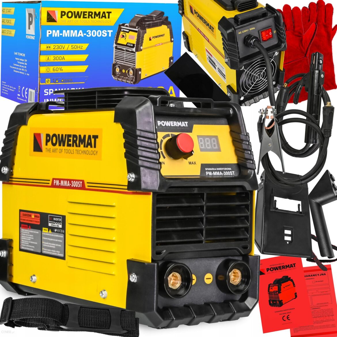 Powermat Spawarka Inwertorowa Migomat Mig Moc Premium