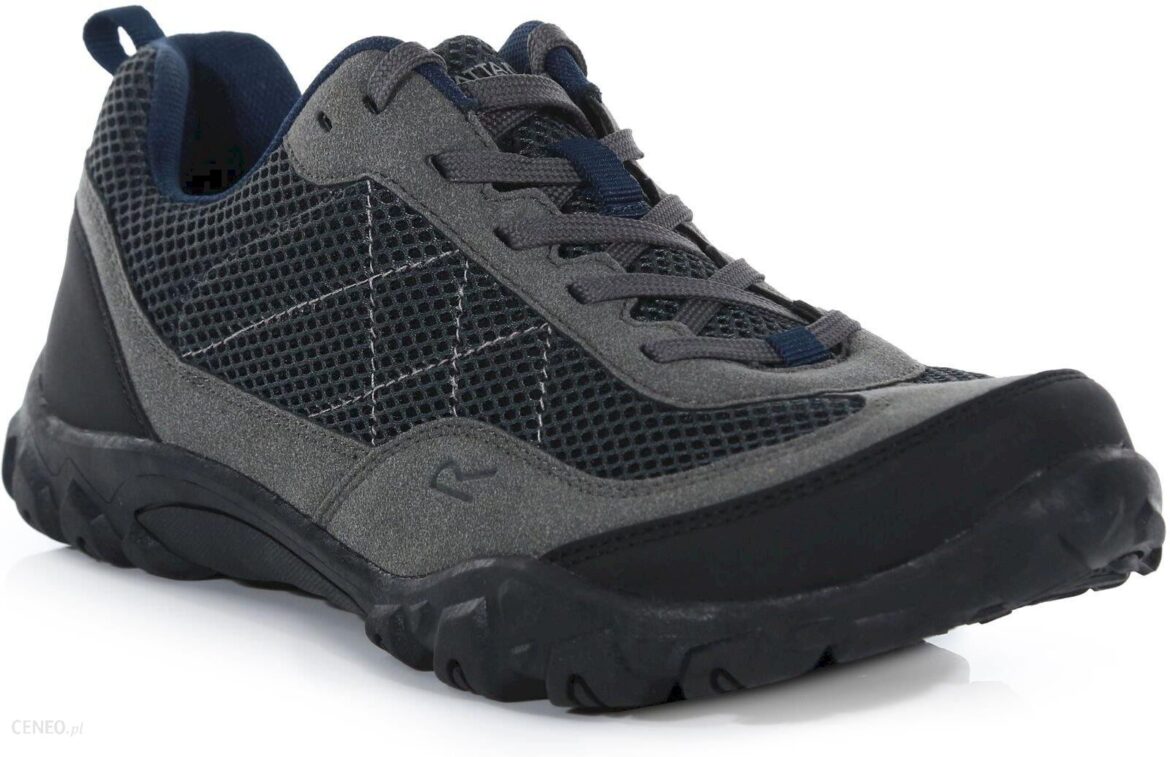 Regatta Great Outdoors Męskie Buty Edgepoint Life Grafitowo Czarny RMF7010X3