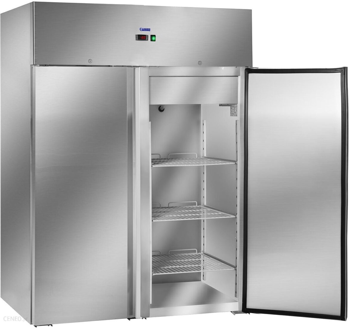 Royal Catering Chłodziarka 1168 L Podwójne Drzwi Stal Nierdzewna Rclks1200