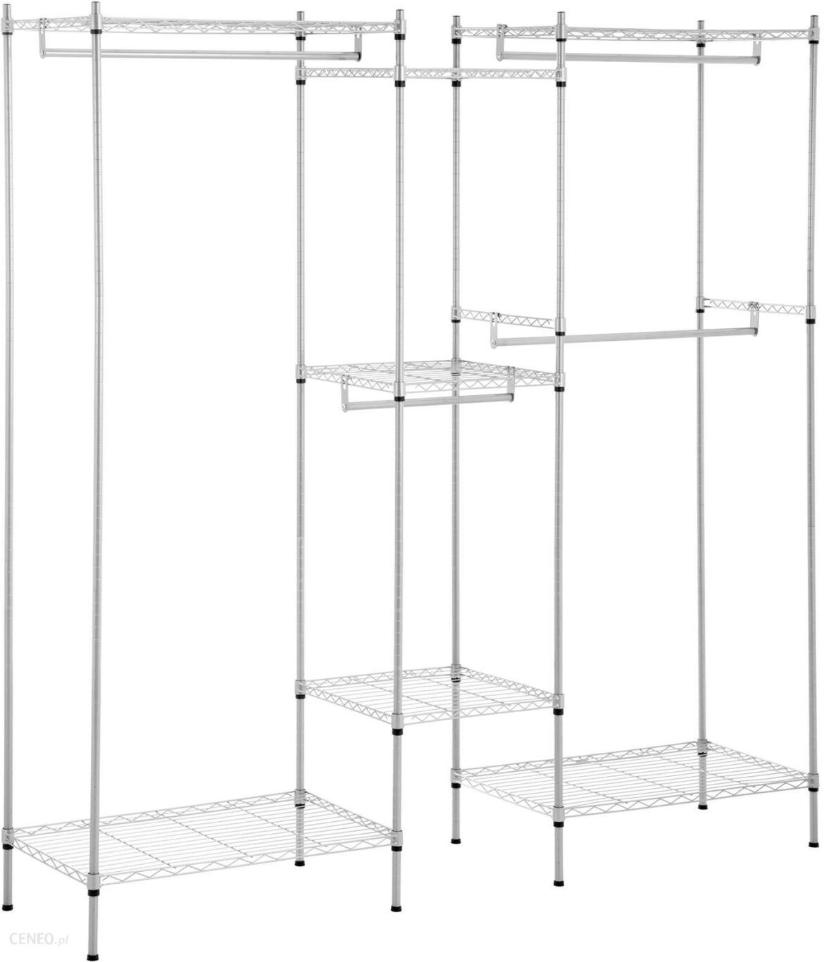 Royal Catering Regał Metalowy Z Wieszakami 189X45 196Cm 210Kg Rcmr 1800P51