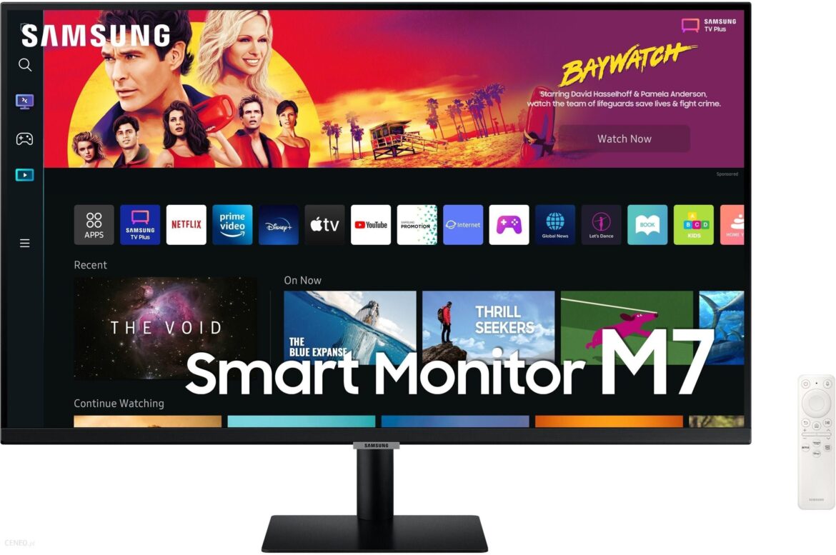 Monitor Samsung 32″ Smart M7 (LS32BM700UUXEN)