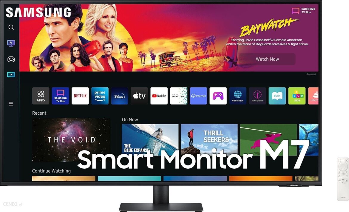 Monitor Samsung 43″ Smart M7 (LS43BM700UUXEN)