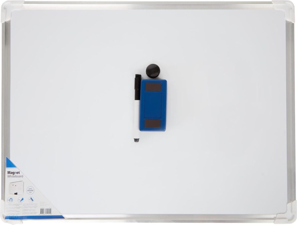 Swe Tablica Suchościeralna Magnetyczna Biała 60X45Cm