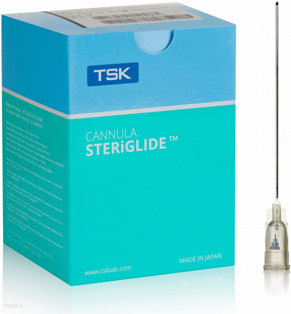Tsk Steriglide Kaniula 1Szt. Różne Rozmiary