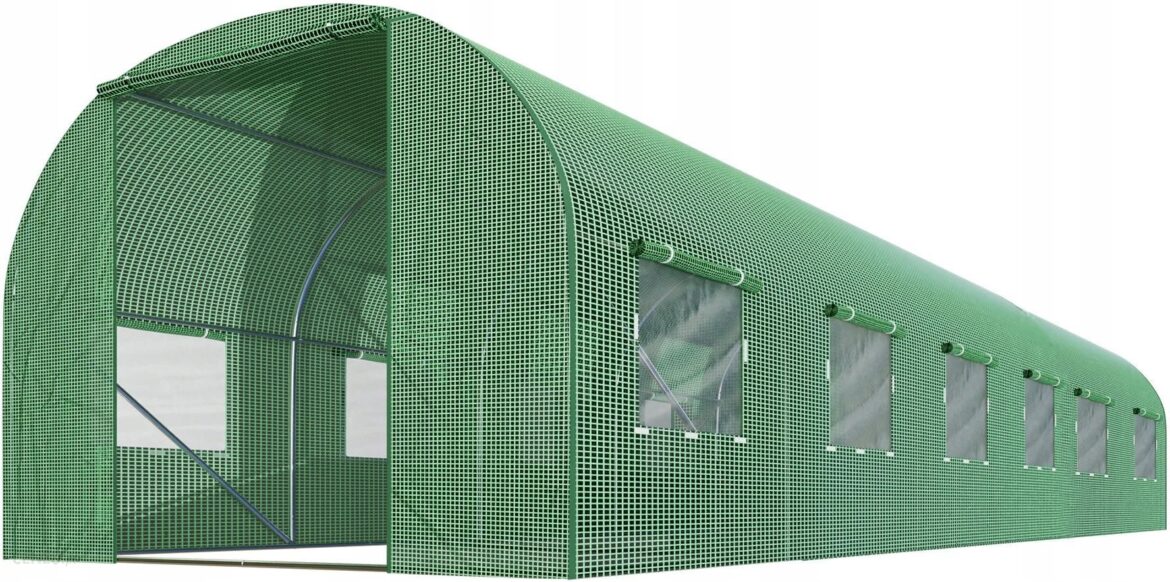 Tunel ogrodowy Foliowy 3x6m Szklarnia UV-4 18m2