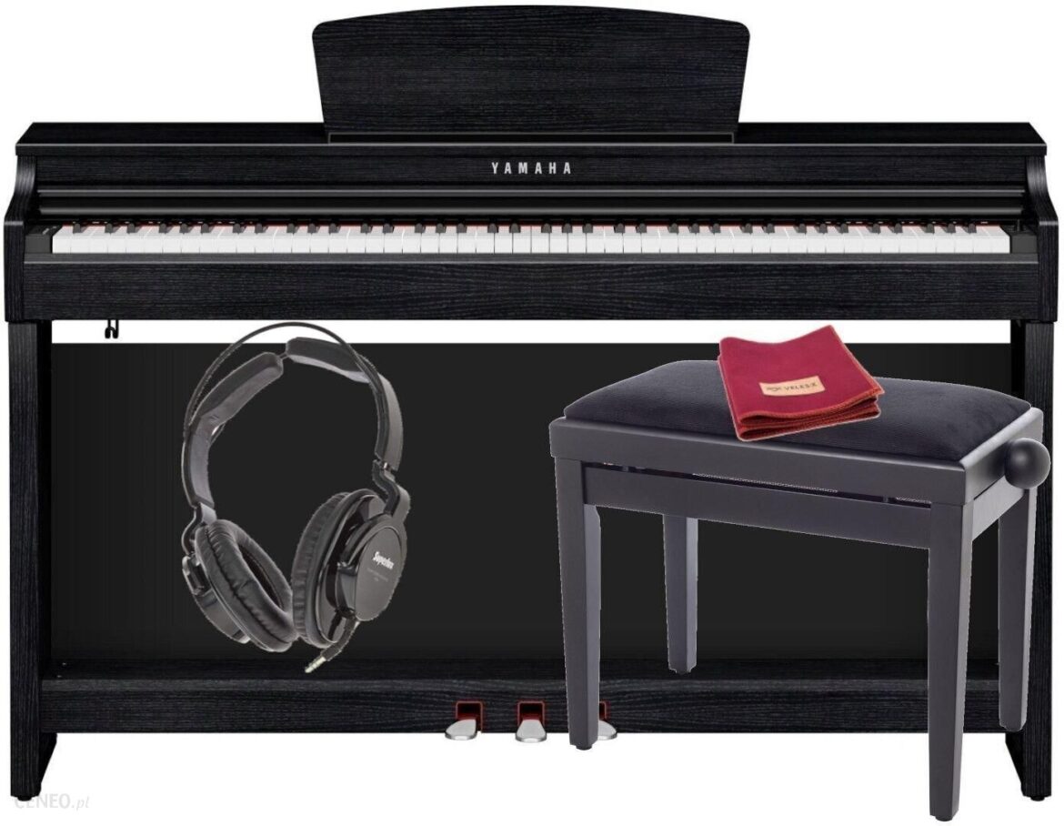Yamaha CLP 725 Czarny Pianino cyfrowe