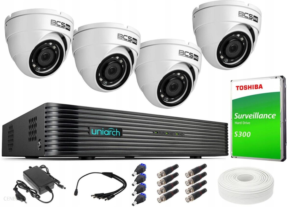 Zestaw Monitoringu Do Domu Full Hd Ir30 Detekcja (2MPXAHDKITHDD)
