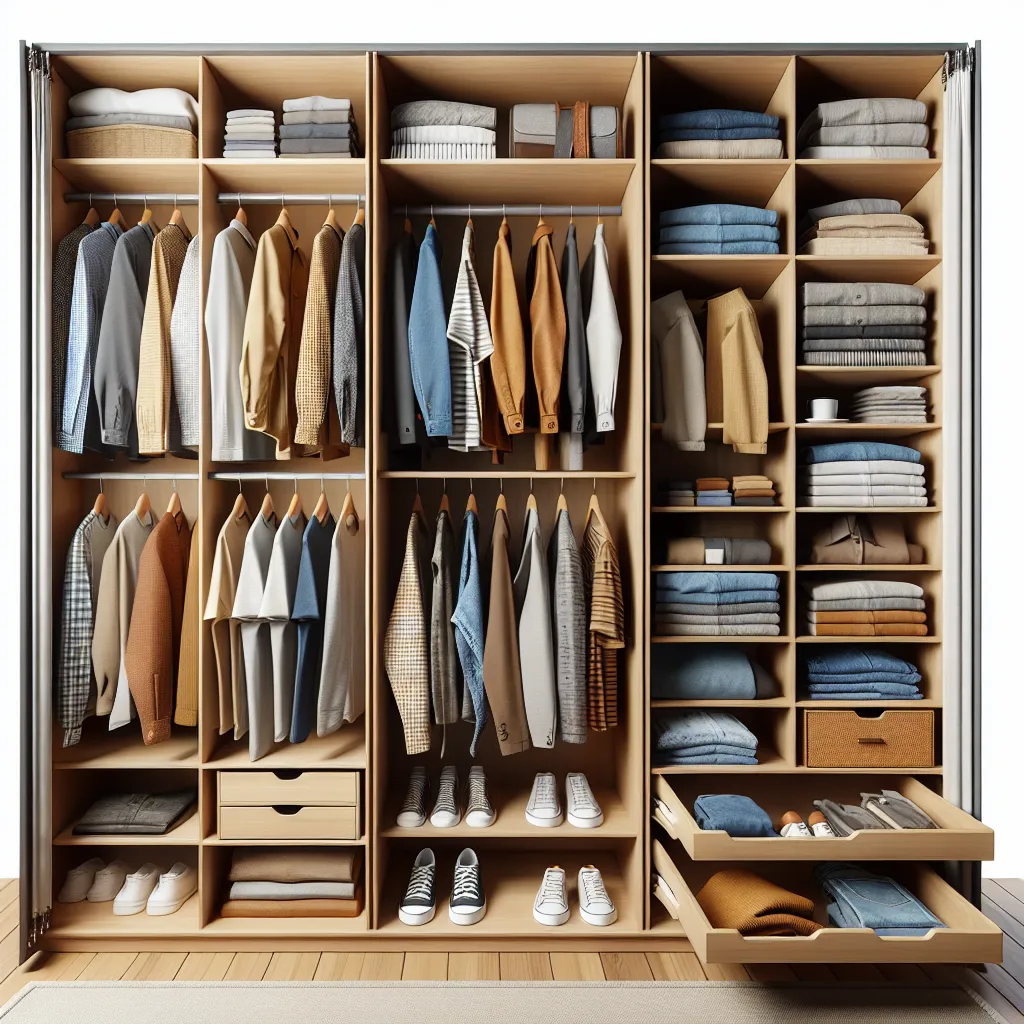 Projektowanie garderoby – wybór funkcjonalnych mebli